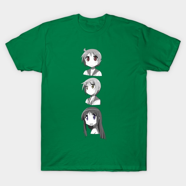 Yuzuko, Yui, and Yukari (ver. 2) T-Shirt by 1PlayerDesigns